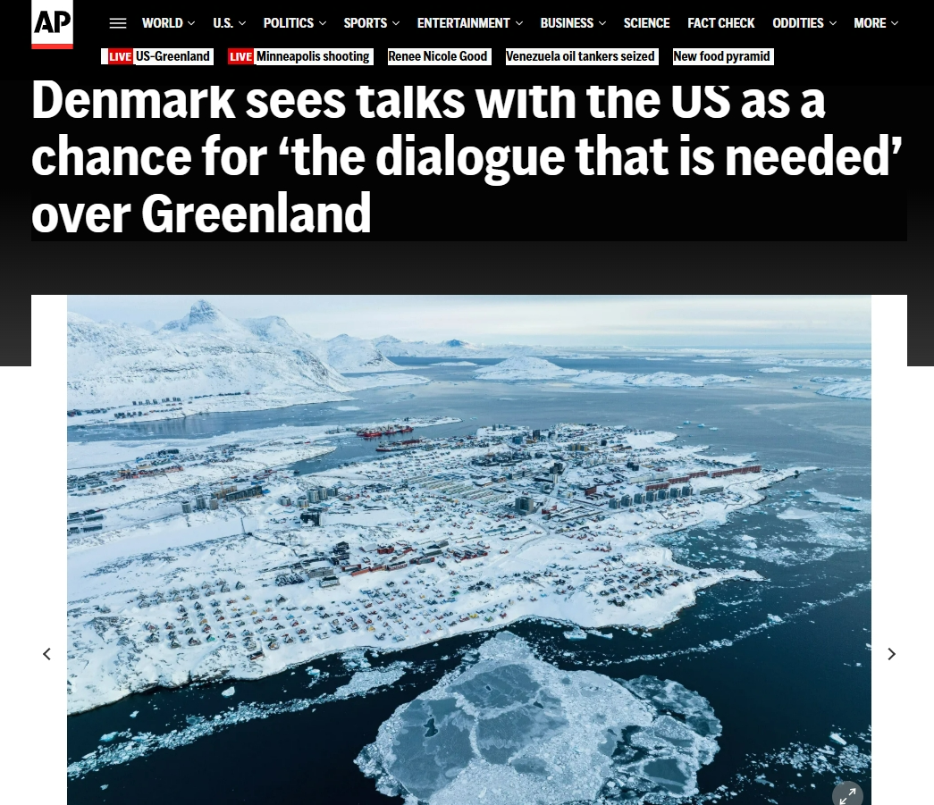 资讯很有聊｜美国对格陵兰岛步步紧逼 是看准了欧洲软弱无力？_fororder_2