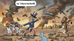 【Editorial Cartoon】Taking the Hit, and Paying for It