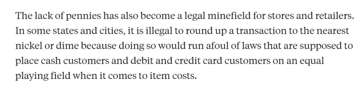 全球媒体聚焦 | 一分钱难倒美国零售商 硬币短缺引发连锁反应