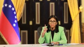 委内瑞拉代总统喊话美国：不惧怕外交冲突 绝不屈膝而行