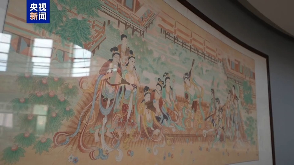 中国人的专属浪漫！航天员的“家”叫“问天阁” 墙上挂着敦煌壁画