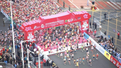 2026 Huai'an Marathon Kicks Off, Drawing Over 10,000 Runners to the Grand Canal