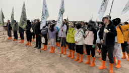 武威民勤：每一分都算“树” 中国银行积分公益种下绿色希望