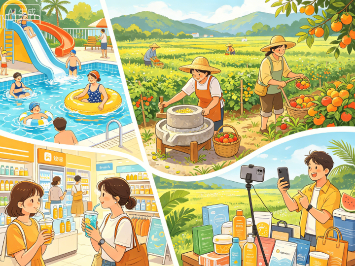 【好评中国】AI漫评：深挖地域特色，让更多“夏日限定”走红走远