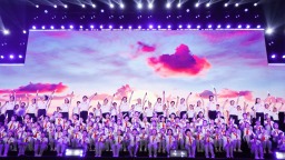 长株潭三地举行歌咏联欢 凝聚区域协同发展动力