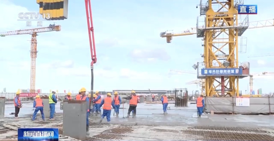 视频丨上海东站主站房混凝土主体工程结构今天封顶