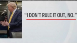 视频丨特朗普称不排除对委内瑞拉动武可能