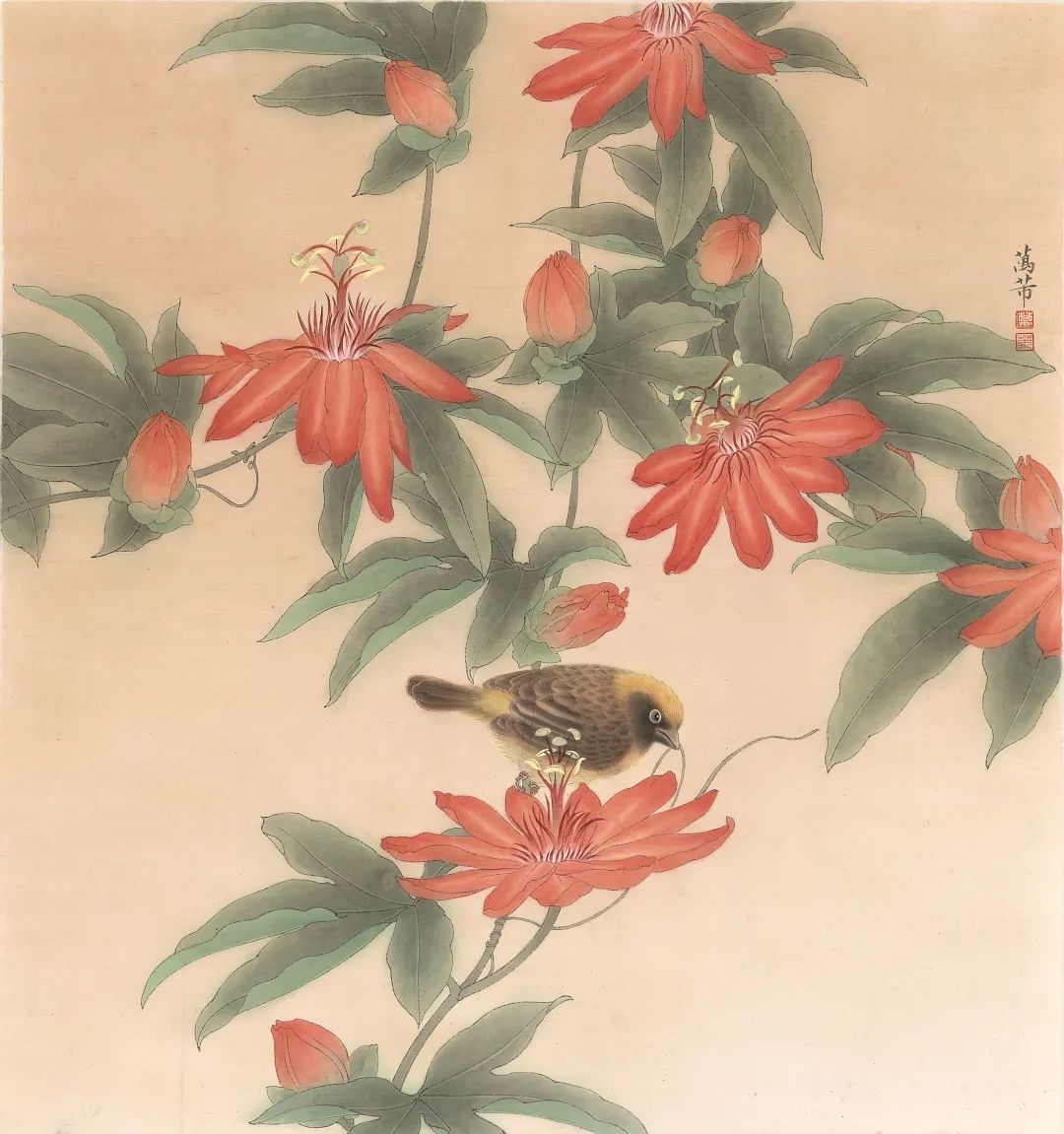 万芾“花鸟世界”中的二十四节气:芒种