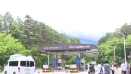 日本富士山发生车祸 6名外国游客受伤