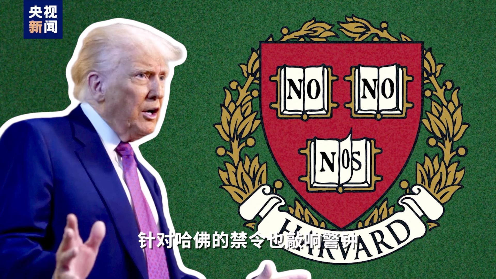 视评线丨2+2=？特朗普给哈佛出的题，白宫考砸了