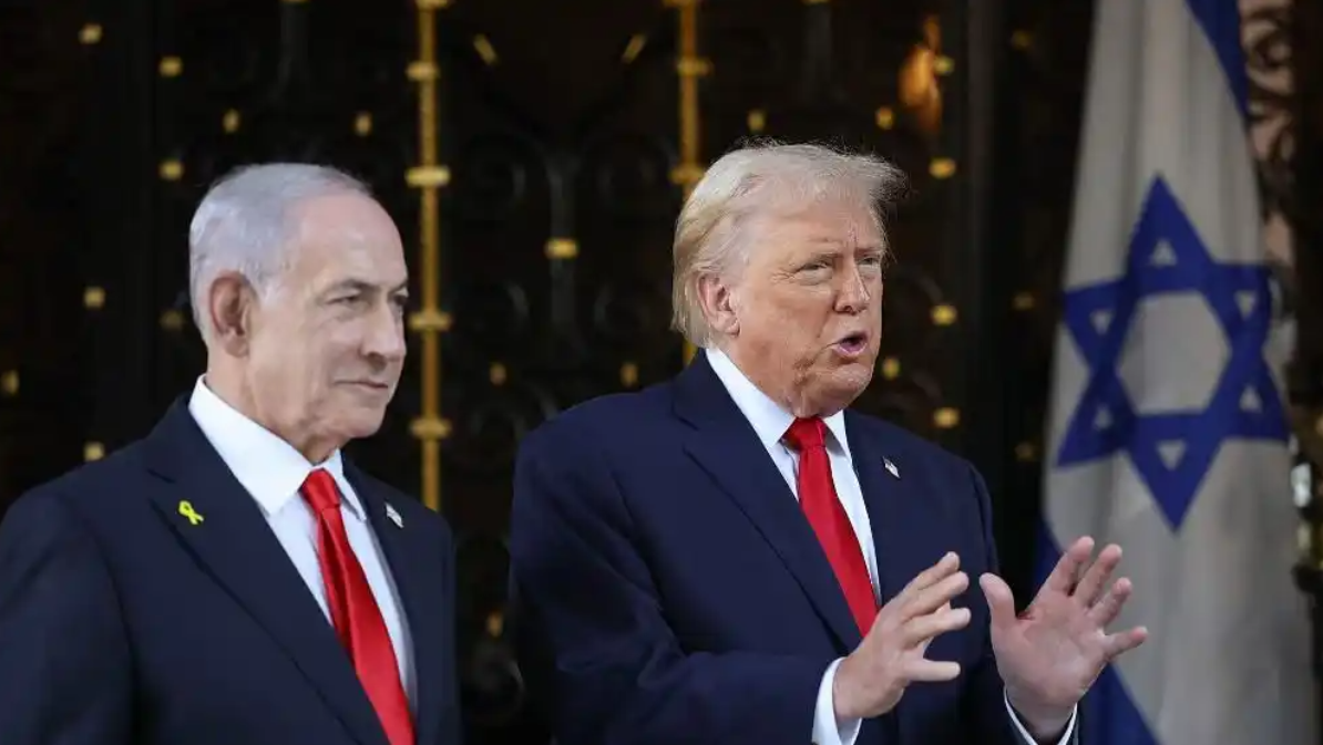 与内塔尼亚胡闭门会晤3小时 特朗普：同伊朗达成协议是“首选”_fororder_ScreenShot_2026-02-12_150814_688