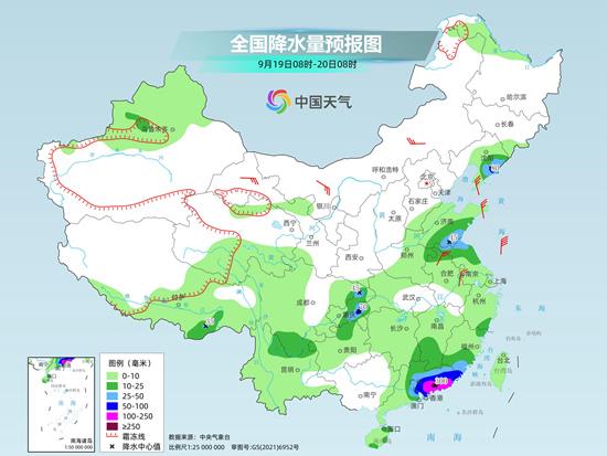 华西等地仍有持续降雨 台风“米娜”影响华南 全国天气一览