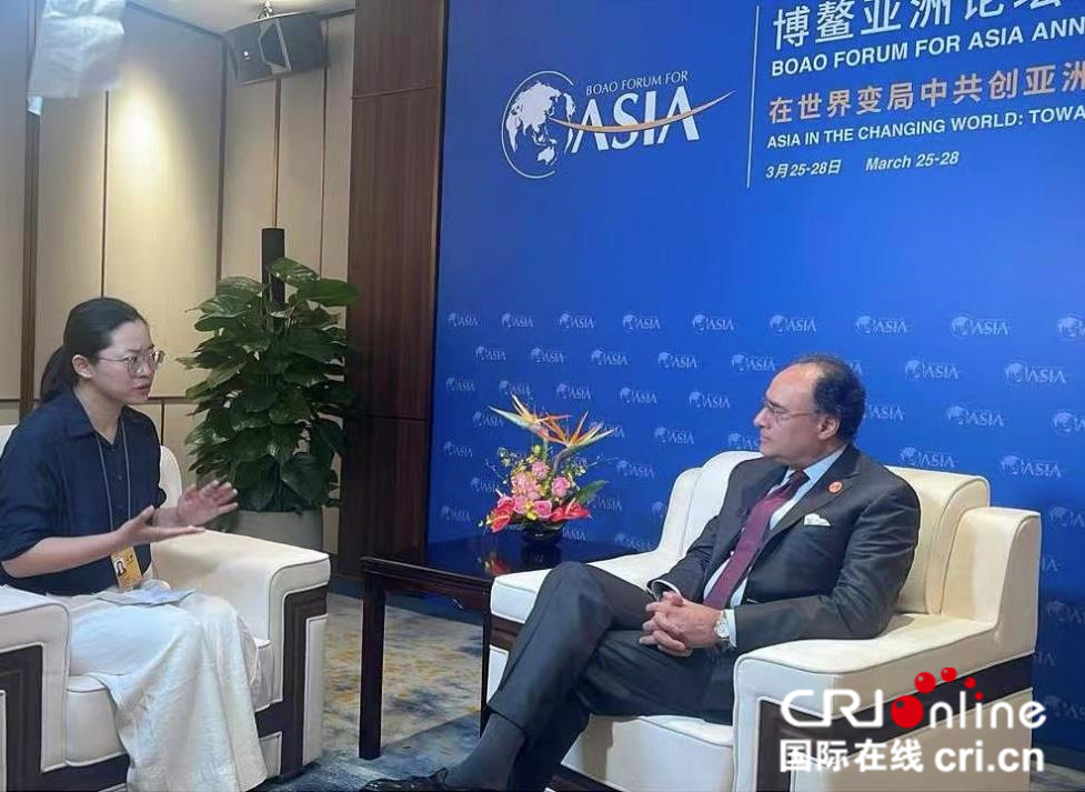 巴基斯坦财政部长：中国持续推进高水平对外开放令人振奋_fororder_巴基斯坦财政部长1