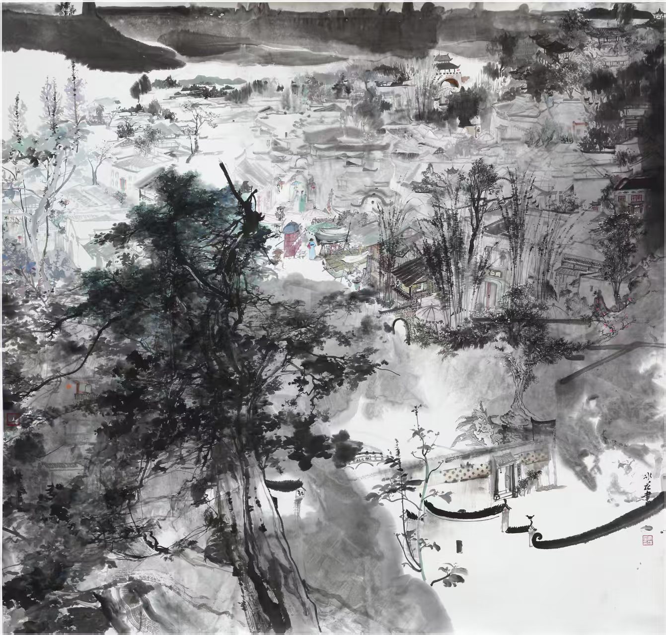 住在画里的光阴——画家李冰花与她的黔阳古城_fororder_微信图片_20251030172138_20_879