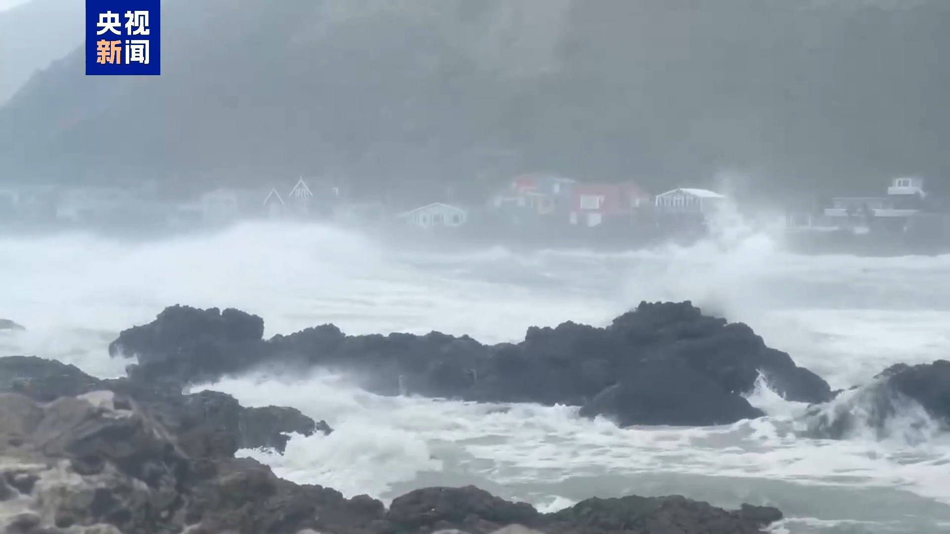 总台现场直击丨新西兰遭遇强风天气 多地进入紧急状态