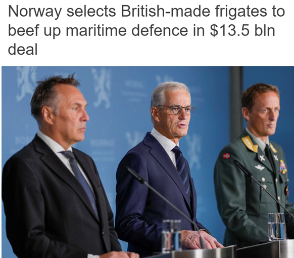 英国拿下“天价”军舰订单