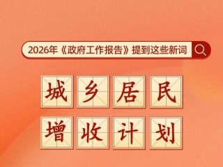 划重点！今年《政府工作报告》提到这些新词