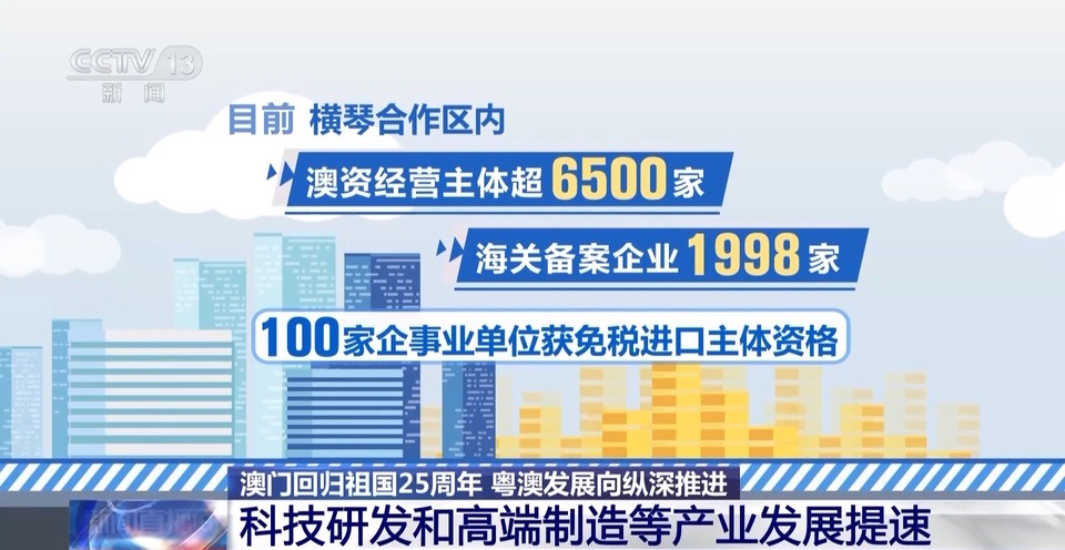 政策红利不断释放 横琴分线管理成绩如何？数据说话→