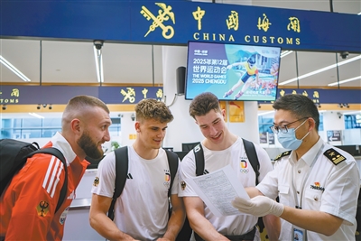 成都世运会静待启幕（世运会近距离）