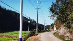 3公里暖光 点亮长沙市春华镇百熙村村民的暖心夜