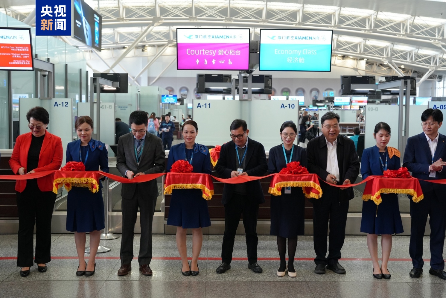 中越之间第60个航班开通