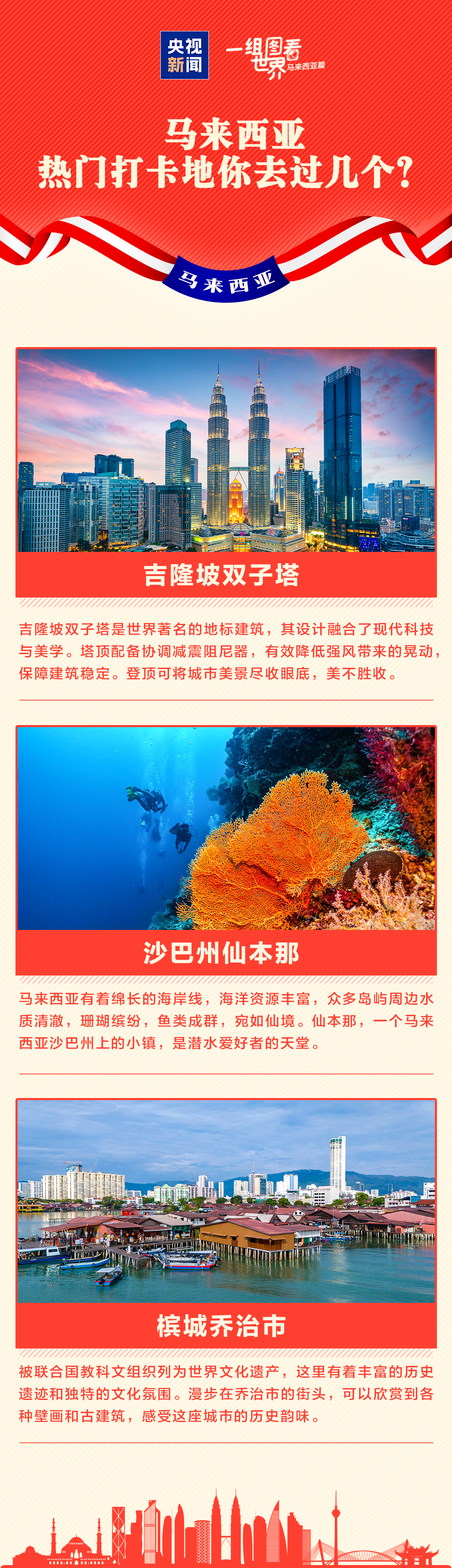 一组图看世界丨这里是马来西亚！