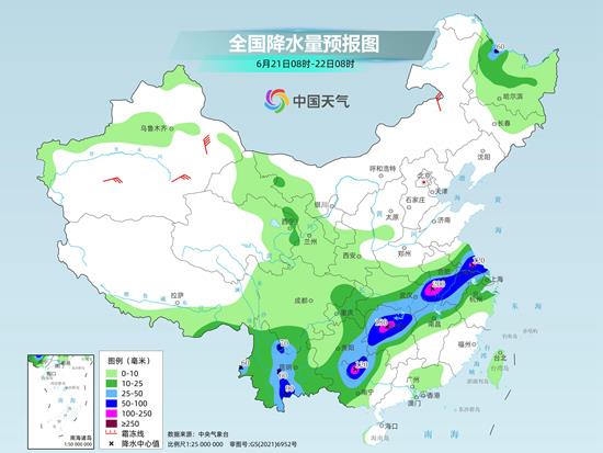 贵州至江南北部等地局地有特大暴雨 华南等地闷热不下线