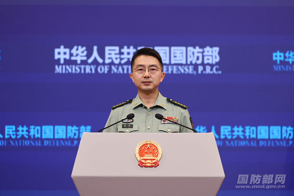 国防部：正告民进党当局 美制武器救不了自己的命