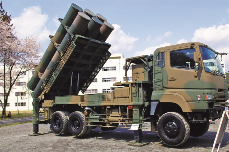 射程约100公里 日本首次在本国领土试射导弹_fororder_图片1