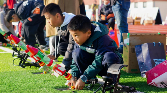 第二届全国少年军校国防科技体育大赛在湖南隆回举行