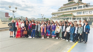 五指山黎苗童声合唱团再访法国