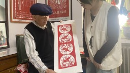 天水甘谷：剪纸艺人朱有福的“蝶变”与乡土新愿