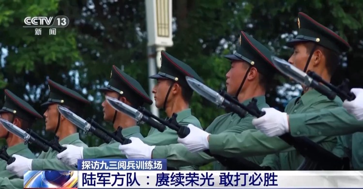 赓续荣光 敢打必胜！总台记者探访陆军方队训练场