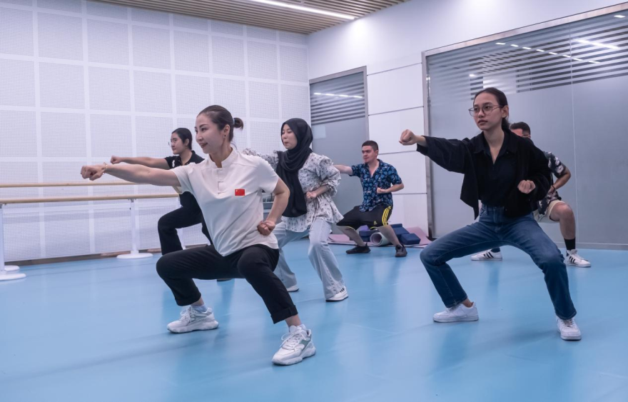 "Olympic Spirit, Dynamic Tianjin" 2025 International Youth Sports Study Camp Kicks Off in Ninghe_fororder_图片6