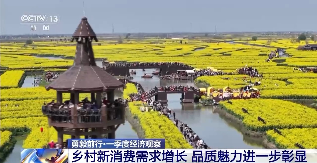 勇毅前行·一季度经济观察丨村潮智购：家电换新“鲜”到家