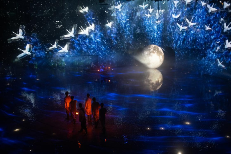 《洞庭幻境》《今上岳阳楼》举行媒体见面会_fororder_图片2