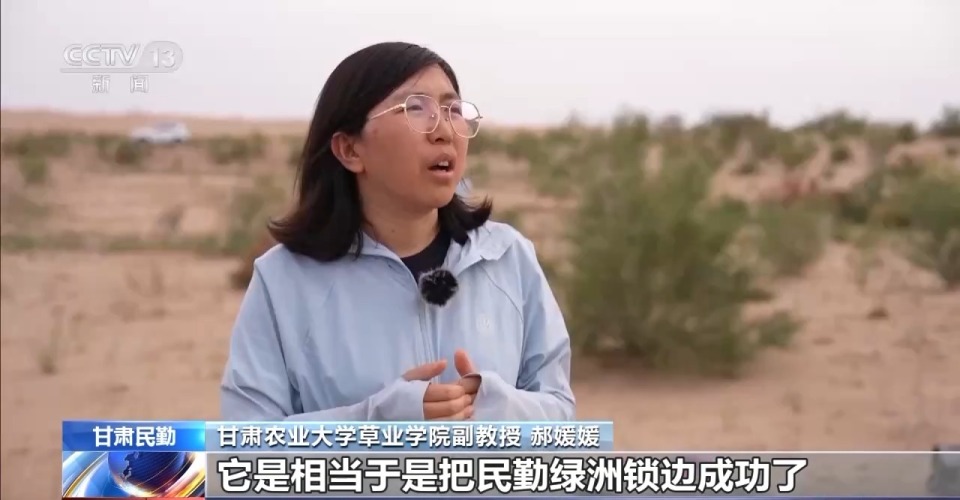 甘肃民勤绿洲锁边成功 如何判定？来看空天地立体化评估→