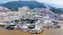 浙江金七门核电1号机组核岛建设全面启动