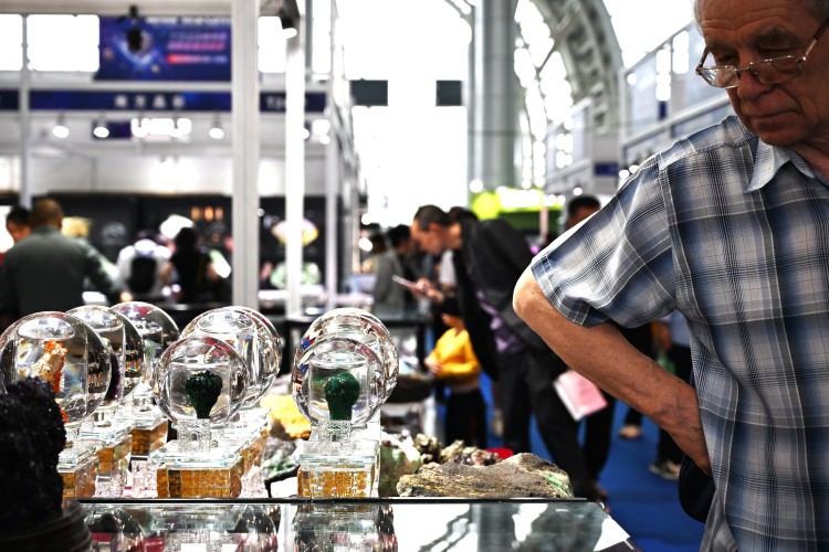 成交金额21亿元 第十三届中国（湖南）国际矿物宝石博览会闭幕_fororder_2