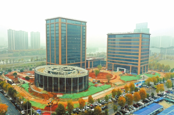 华为湖南总部大楼项目刷新“进度条”