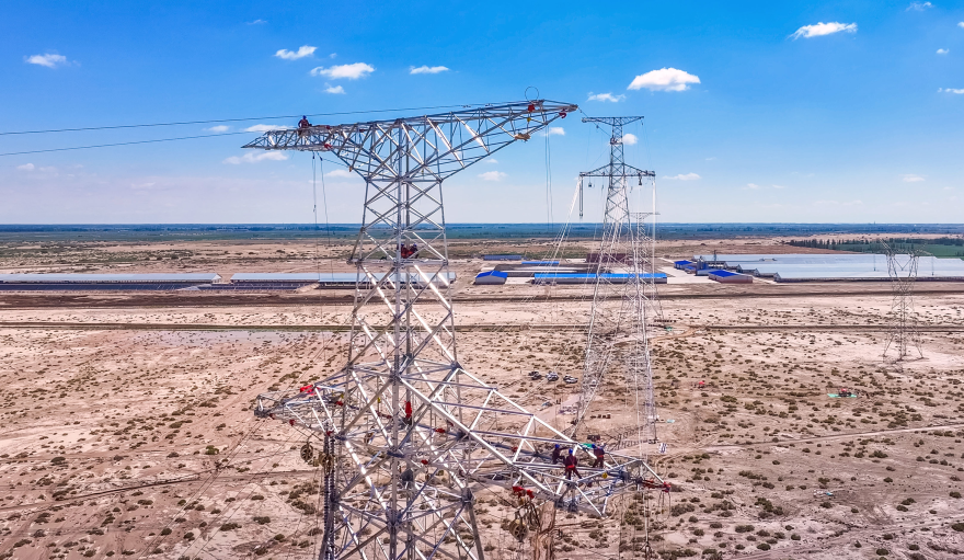 Alar Ring network closed! Xinjiang's internal supply seventh ring network main network framework pattern has been preliminarily formed_fororder_图片3