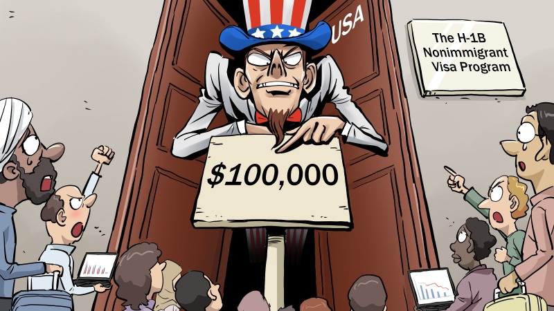 【Editorial Cartoon】Priced Out of Entry