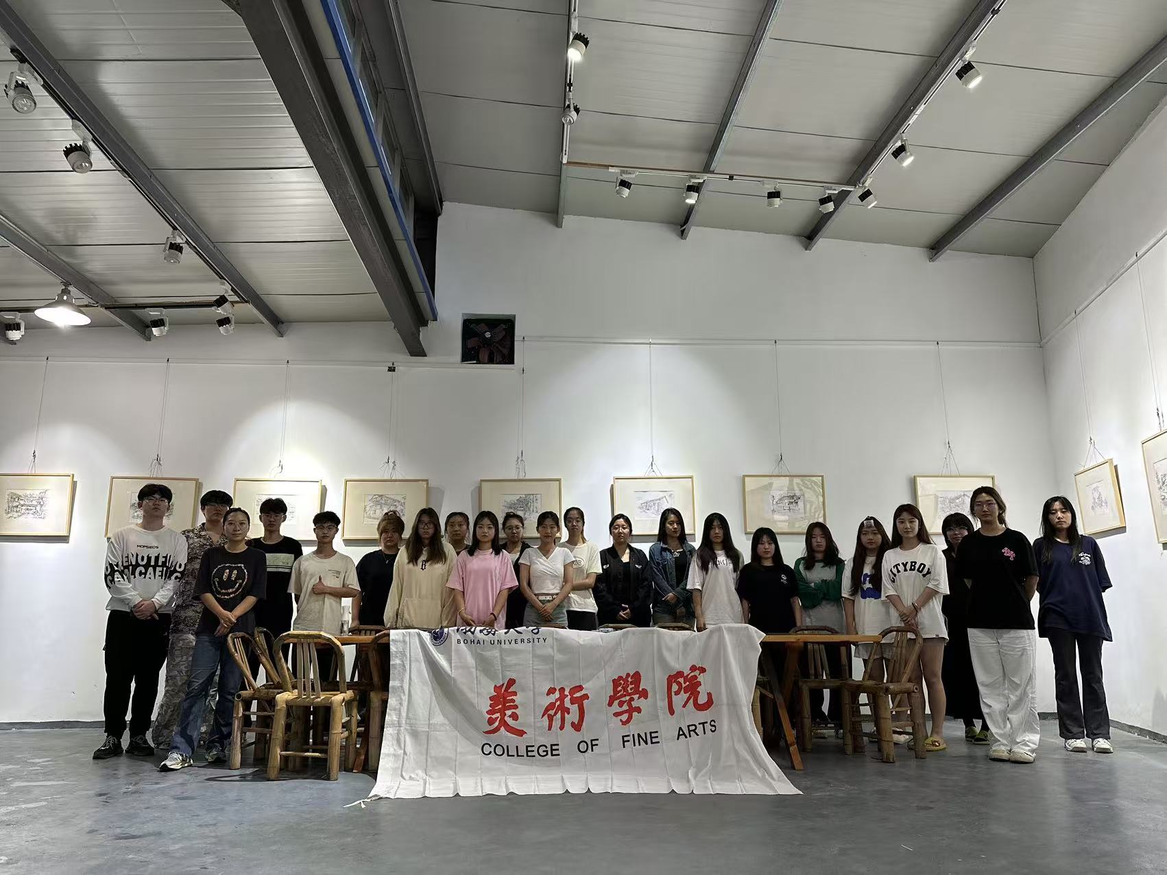 渤海大学美术学院环境设计专业师生走进宁波奉化开展乡村振兴调研和艺术采风活动