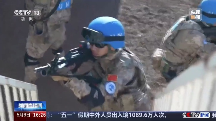 中国第二批赴阿卜耶伊维和快反分队起程 5月中旬部署到位