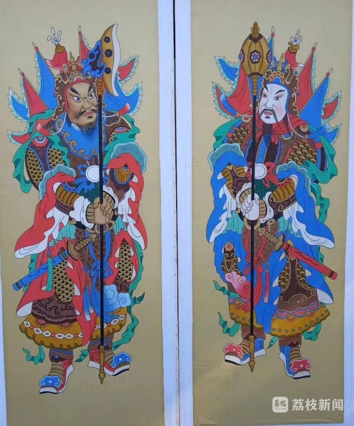 何以中国 | 阆中门神画：以门为纸绘神韵，千年传承新阆潮