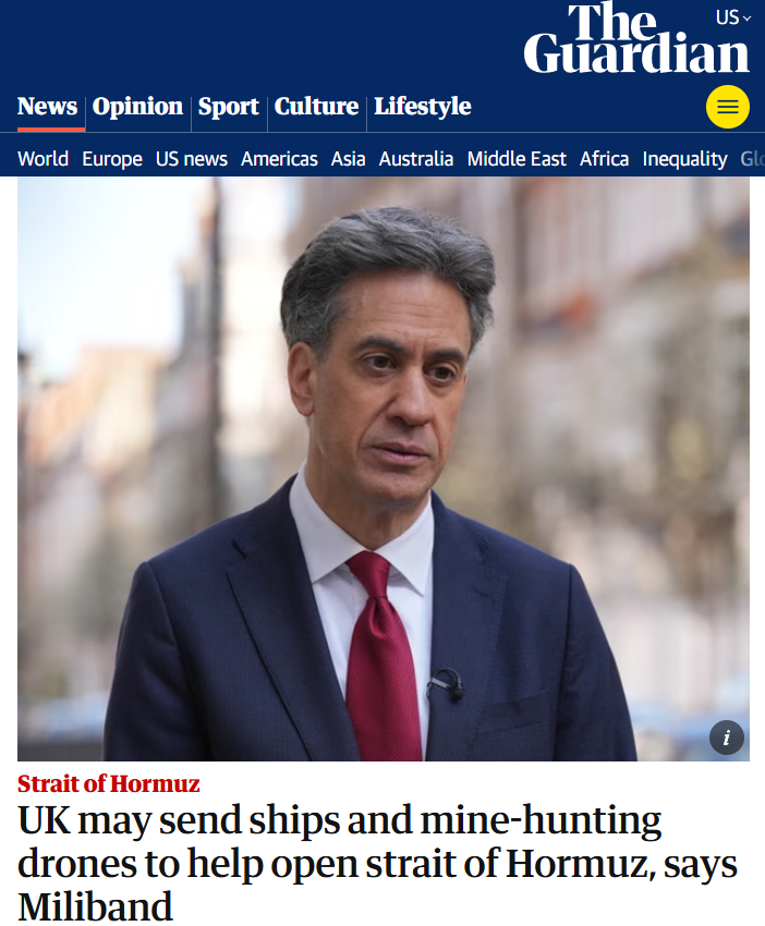 全球媒体聚焦｜外媒：美国呼吁共同护航霍尔木兹海峡“被泼冷水”_fororder_2