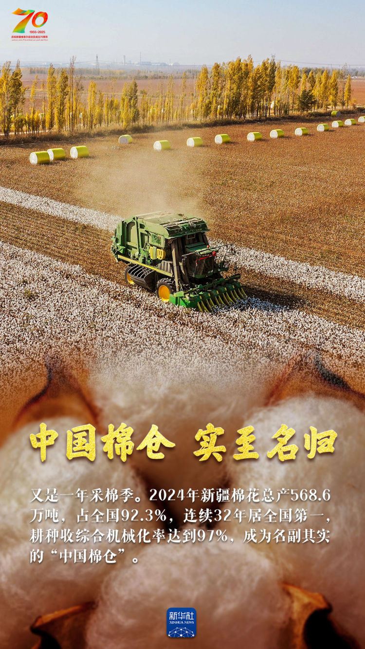 巨变70年｜天山南北“丰”景如画
