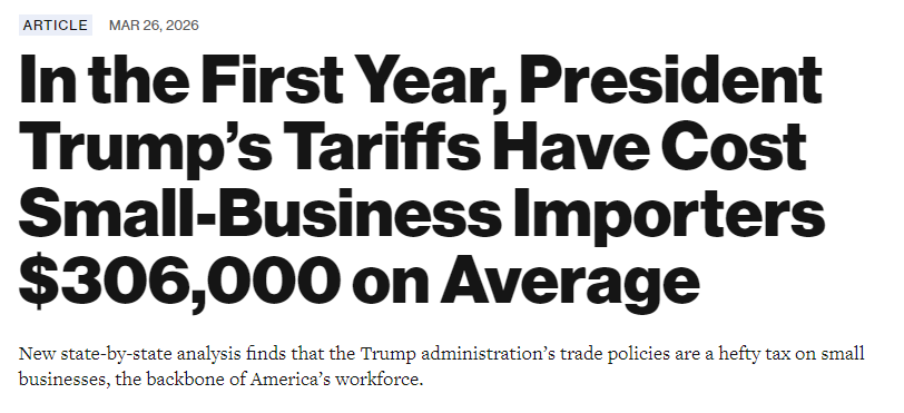 【世界说】关税反噬效应下的美国小企业现状：没有发展，只是勉强生存