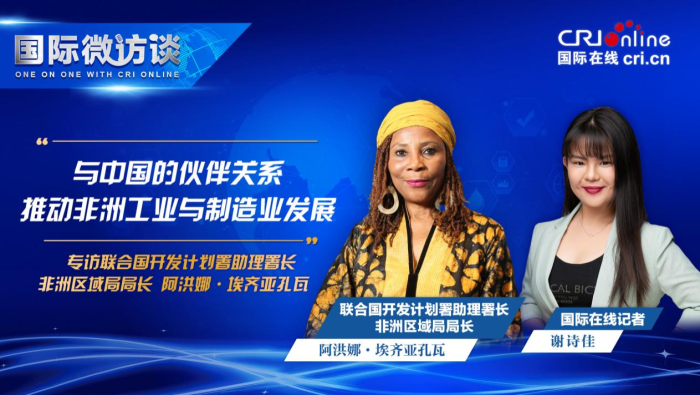 联合国开发计划署助理署长：与中国的伙伴关系推动非洲发展