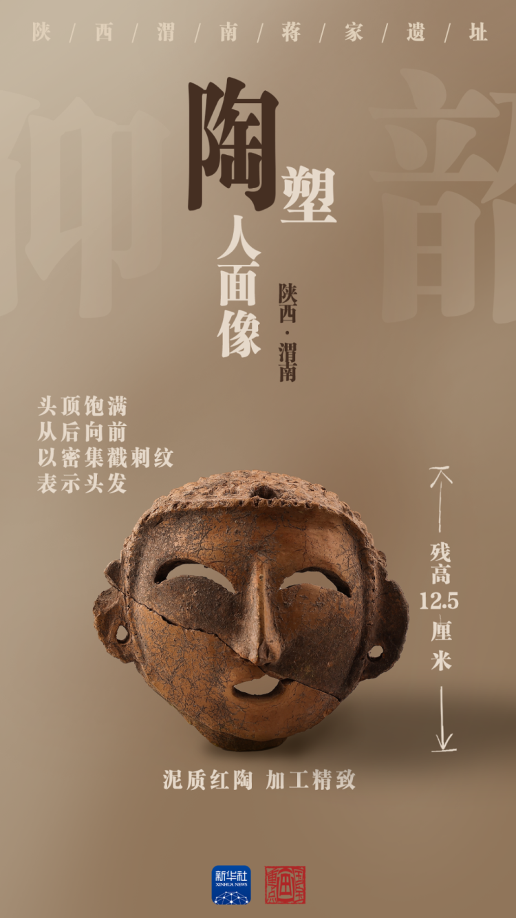 国宝画重点｜陶器上新！陕西蒋家遗址展现史前文明景象_fororder_105012025101900013695